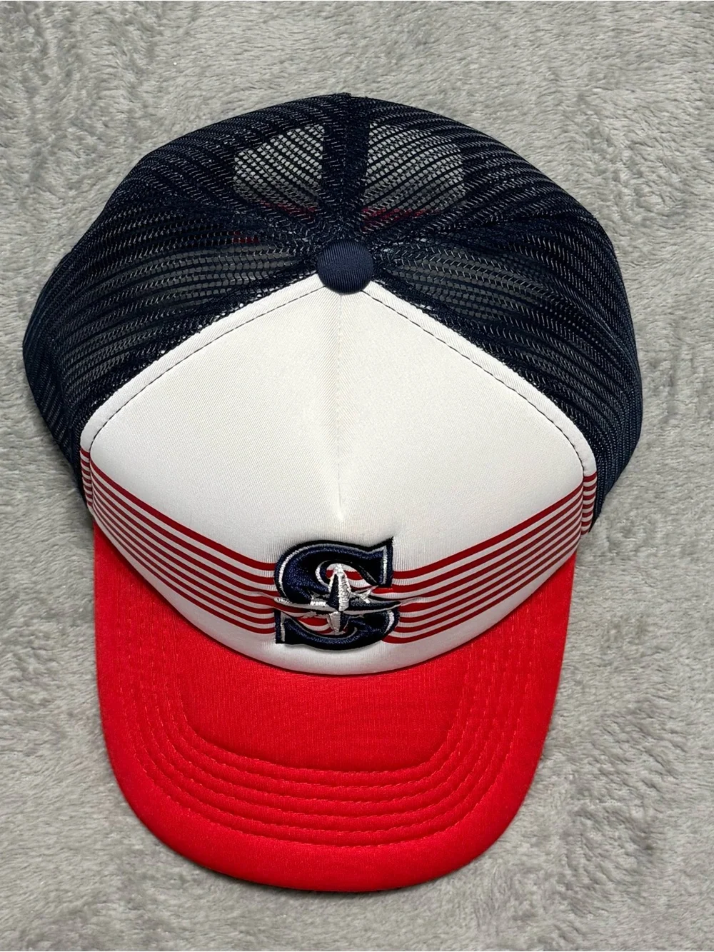 Seattle Mariners Patriotic Snapback Hat Melonwear MLB Cap USA Casual Dad Hat NEW